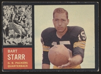 1962 Topps Ftbl. #63 Bart Starr SP, Packers