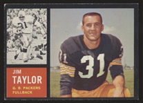 1962 Topps Ftbl. #66 Jim Taylor SP, Packers