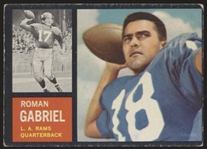 1962 Topps Ftbl. #88 Roman Gabriel RC SP