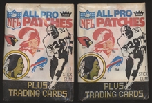 1977 Fleer Ftbl.- 2 Unopened Packs