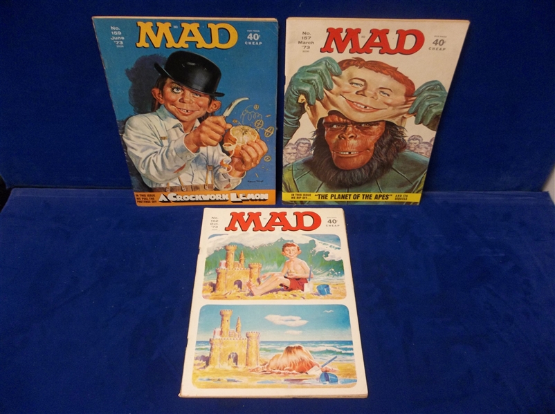 1973-98 MAD Magazine- 16 Diff. Issues