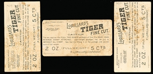 1893 Lorillard's Tiger Tobacco “Ancient Mythology Burlesqued (N256)- 15 Diff.