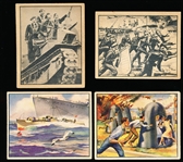 1939 Gum Inc. “War News Pictures (R165)- 4 Diff.