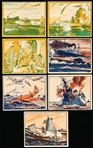 1939 Gum Inc. “War News Pictures (R165)- 7 Diff.