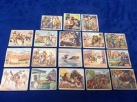 1950 Bowman “Wild West (701-19)- 18 Diff.