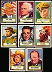 1952 Topps “Look ‘N See (R714-16)- 8 Diff.