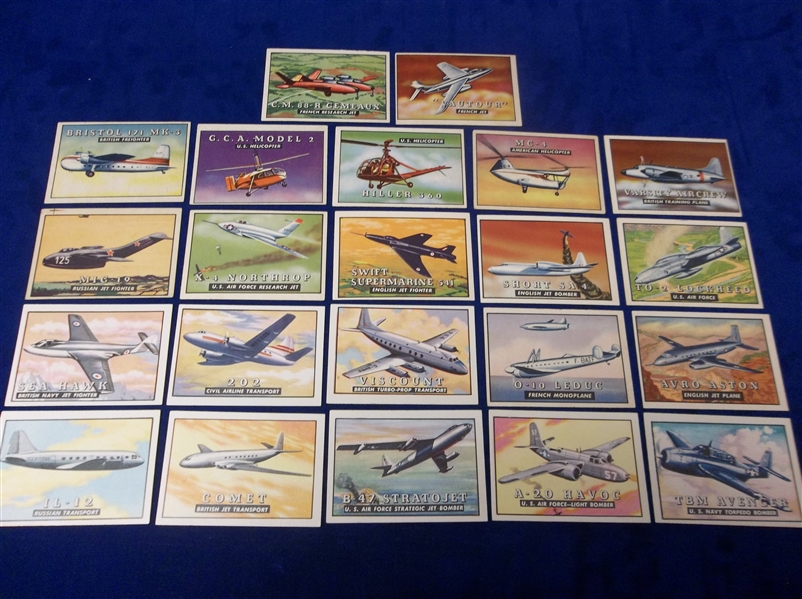 1952-53 Topps “Wings" (R707-4)- 22 Diff.