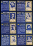 1953 Topps “Who-Z-At Star? (R710-4)- 8 Diff.