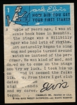 1956 Topps “Elvis Presley (R710-1)- #1 Go, Go, Go, Elvis