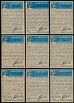 1956 Topps “Elvis Presley (R710-1)- 9 Diff.