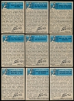 1956 Topps “Elvis Presley (R710-1)- 9 Diff.