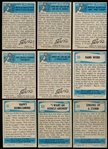 1956 Topps “Elvis Presley (R710-1)- 9 Diff.