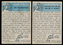 1959 A&BC “Elvis Presley- 2 Diff.