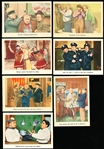 1959 Fleer “Three Stooges (R730-1)- 7 Diff.