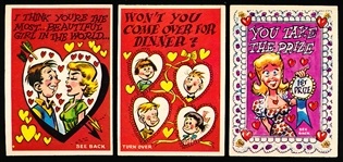1959 Topps “Funny Valentines 1st Series (R708-2a)- 12 Asst.