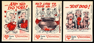 1959 Topps “Funny Valentines 1st Series (R708-2a)- 12 Asst.