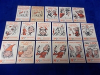 1960 Topps “Funny Valentines Series A (R708-2b)- 17 Asst.
