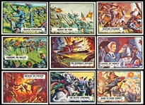 1962 Topps “Civil War News (R709-5)- 9 Diff.