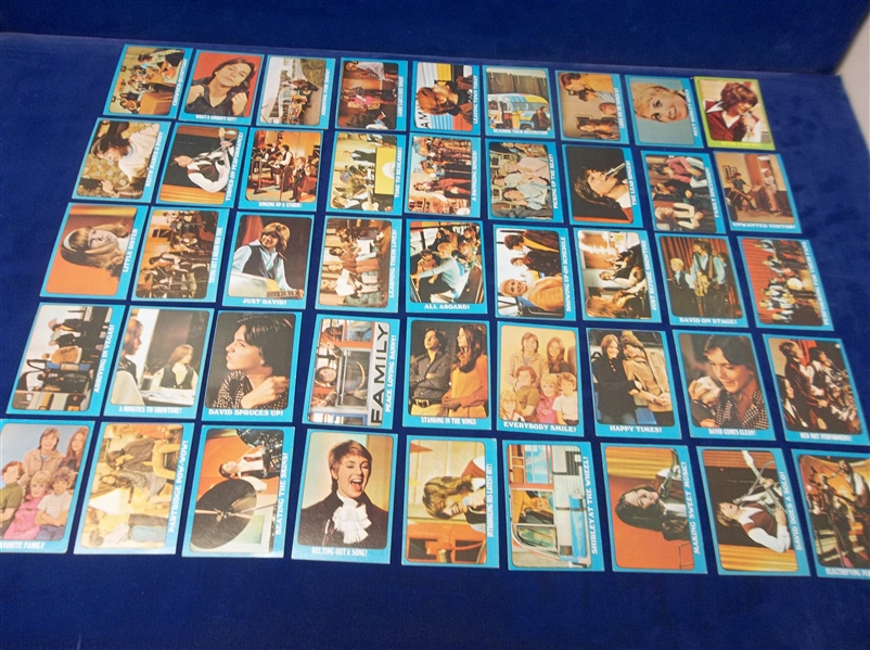 1971 Topps “Partridge Family Series A" Blue Bordered (710-32b)- 44 Diff.