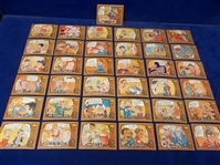 1980 Fleer “T.V. Smelly Award Stickers- 45 Diff.