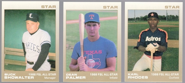 1988 Sara Lee/ Star Florida State League All-Stars- 1 Complete Set of 52 Cards