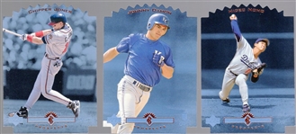 1996 Upper Deck Bsbl. “Blue Chip Prospects- 13 Asst., 12 Diff. Cards