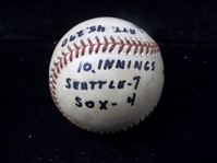 October 3, 2000 ALDS Game #1 Official Game MLB Baseball- Mariners @ White Sox
