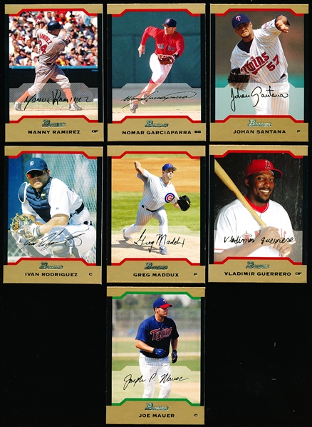 2004 Bowman Bb- “Gold" Parallel- 55 Asst.