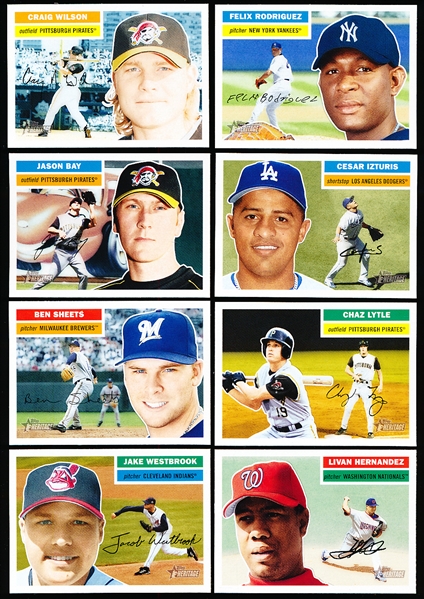 2005 Topps Heritage Bsbl. (1956 Style)- 9 Diff. SP/ SP Variations