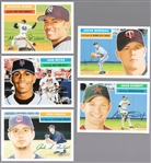 2005 Topps Heritage Bsbl. (1956 Style)- 10 Diff. SP's