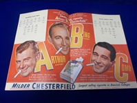 10/8/49 Phil. Eagles vs. Chicago Cardinals (Shibe Park) Football Program