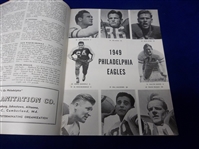 10/8/49 Phil. Eagles vs. Chicago Cardinals (Shibe Park) Football Program