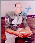 Autographed Pete Retzlaff Philadelphia Eagles NFL Color 8 x 10 Photo