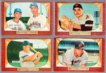 1955 Bowman Baseball- 4 Diff