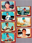 1955 Bowman Baseball- 7 Diff