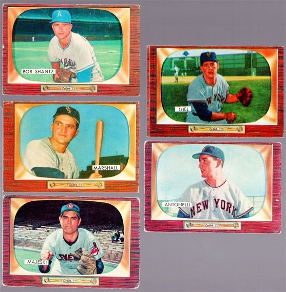 1955 Bowman Baseball- 10 Diff