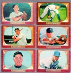 1955 Bowman Baseball- 12 Diff