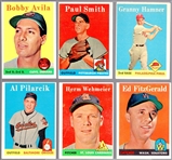 1958 Topps Baseball- 11 Diff