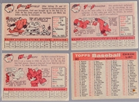 1958 Topps Baseball- 25 Diff