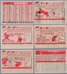 1958 Topps Baseball- 6 Diff