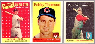 1958 Topps Baseball- 17 Diff