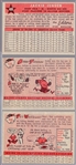 1958 Topps Baseball- 17 Diff