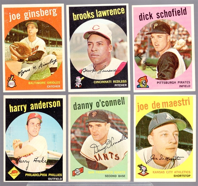 1959 Topps Bb- 12 Diff