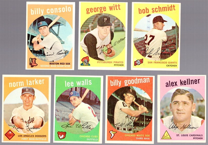 1959 Topps Bb- 15 Diff