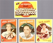 1959 Topps Bb- 25 Diff
