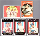 1959 Topps Bb- 5 Diff