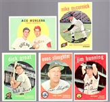 1959 Topps Bb- 5 Diff