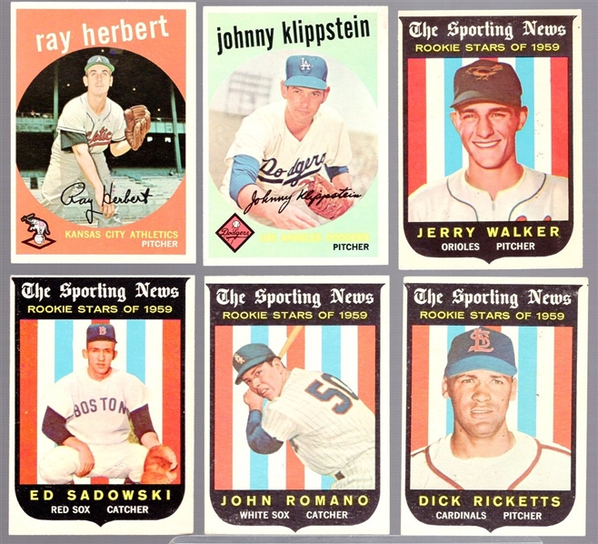 1959 Topps Bb- 12 Diff