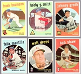 1959 Topps Bb- 12 Diff