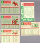 1959 Topps Bb- 5 Diff
